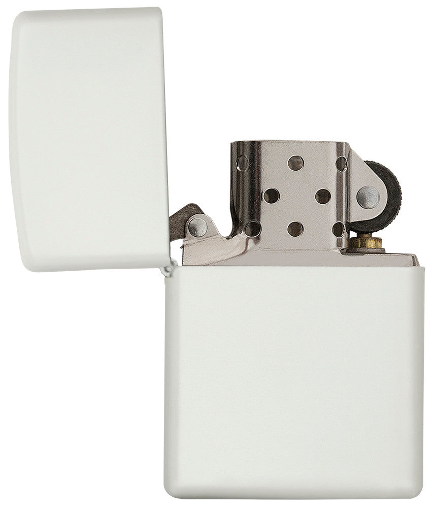 Zippo Classic White Matte Pocket Lighter Zippo